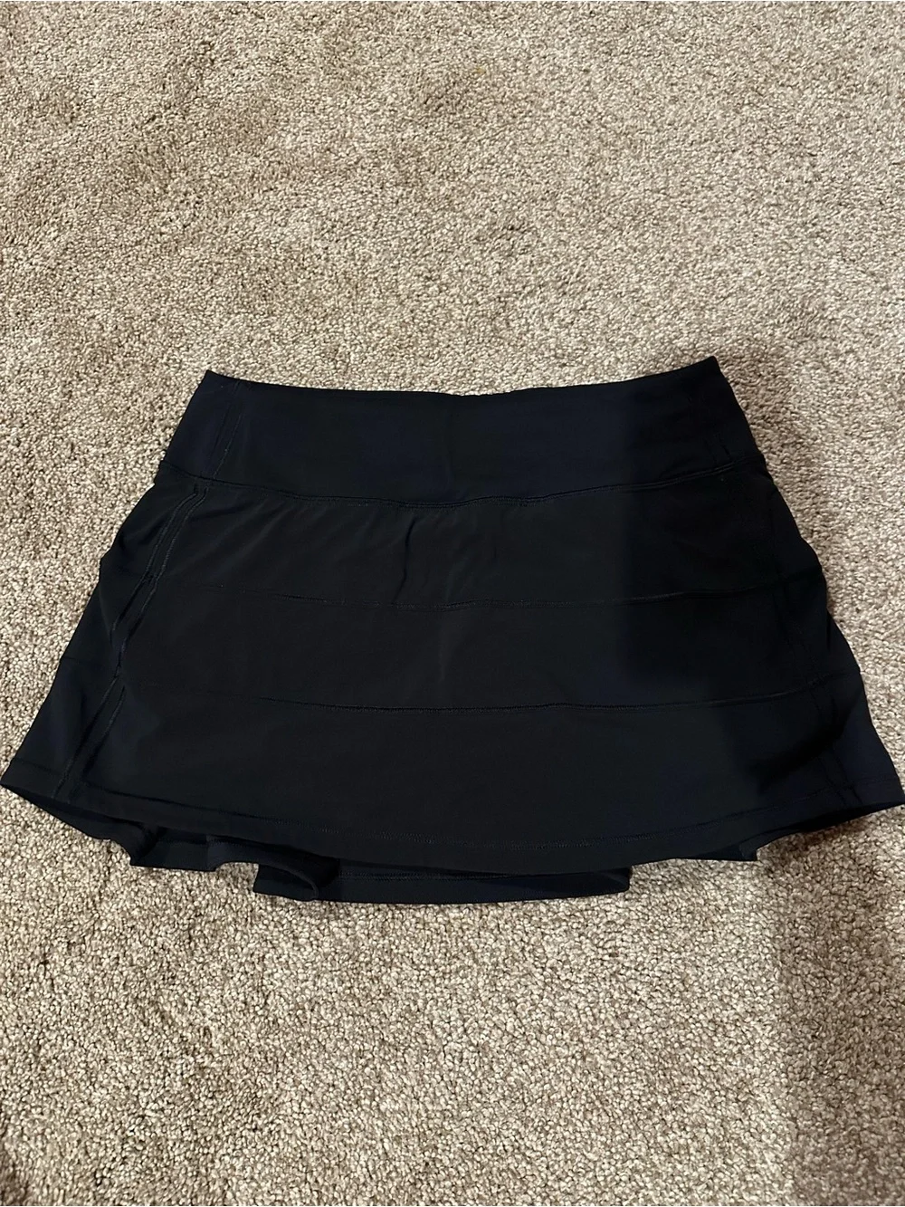 lululemon athletica Black Athletic Skirt